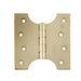 Durable Budget Parliament Hinge 102x100x4mm Polished Brass Door Hinges