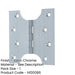 Durable Budget Parliament Hinge 102x100x4mm Satin Chrome Door Hinges-1
