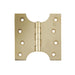 Durable Budget Parliament Hinge 102x124x4mm Polished Brass Door Hinges