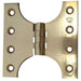 Durable Budget Parliament Hinge 102x151x5mm Polished Brass Door Hinges