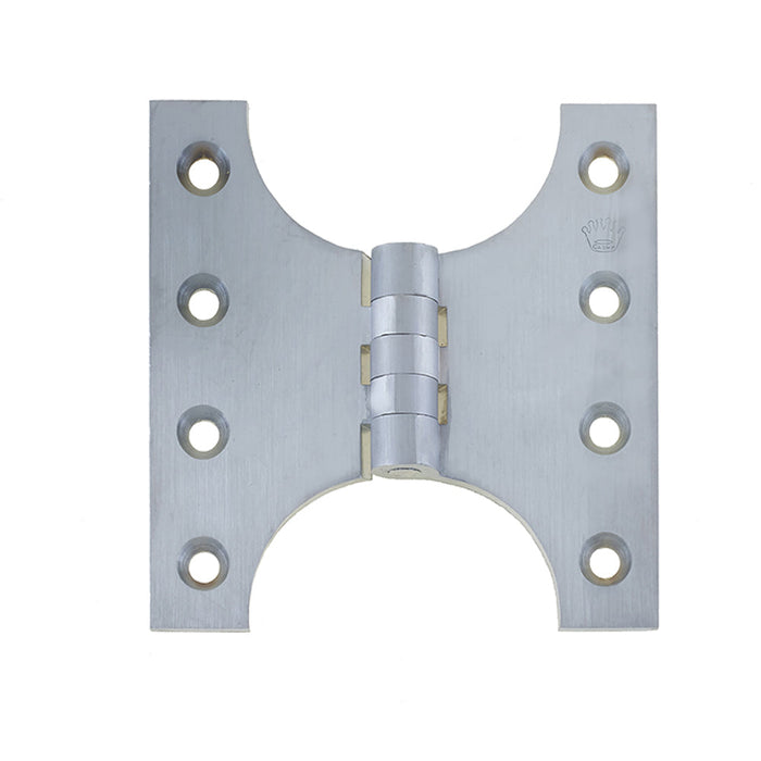 Durable Budget Parliament Hinge 102x151x5mm Satin Chrome Door Hinges