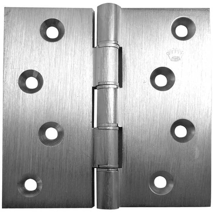 High-Quality Satin Chrome Projection Hinge 102x125x3.5mm Durable Installation Door Hinges