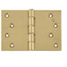 Premium Projection Hinge 102x151x3.5mm Polished Brass Finish Door Hinges