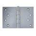 High-Quality Satin Chrome Projection Hinge 102x151x3.5mm Smooth Operation Door Hinges