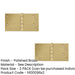 PACK High-Quality Projection Hinge Polished Brass 102x200x4.5mm Door Hinges (1)-1