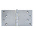 High-Quality Satin Chrome Projection Hinge 102x200x4.5mm Durable Door Functionality Door Hinges