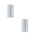 PACK Premium Polished Chrome Plain Butt Hinge 76x42x1.5mm Smooth Operation Door Hinges (1)