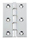 Double Phosphor Bronze Washered Hinge Polished Chrome 102x67x3mm Durability Style Door Hinges