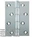 Premium Double Phosphor Bronze Washered Hinge Polished Chrome Finish Door Hinges-1