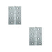 PACK Premium Double Phosphor Bronze Washered Hinge Polished Chrome Finish Door Hinges (1)