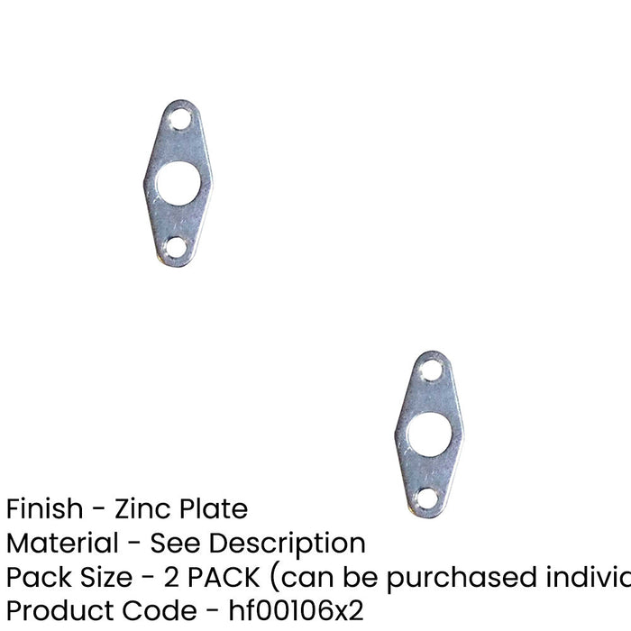 PACK Durable Budget Lock Escutcheon Enhanced Security Lock-1