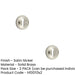 PACK Premium 40mm Keyway Escutcheon Satin Nickel Finish Solid Brass Hole Cover (1)-1
