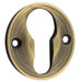 Elegant 40mm Euro Profile Escutcheon Antique Brass Finish Solid Brass Hole Cover