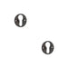 PACK 40mm Dark Bronze Euro Profile Escutcheon Luxury Homes Solid Brass Hole Cover (1)
