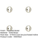 PACK Elegant 40mm Euro Profile Escutcheon Polished Nickel Luxurious Homes Solid Brass Hole Cover-1