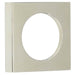 Modern Polished Nickel Square Outer Rose Escutcheon Solid Brass Hole Cover