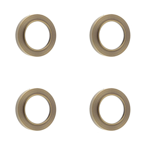 PACK Solid Brass Hole Cover