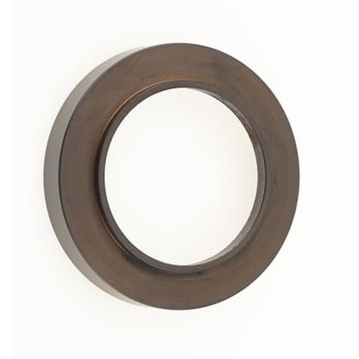 Elegant Dark Bronze Plain Outer Roses Escutcheons Solid Brass Hole Cover