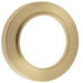 Elegant Satin Brass Outer Roses Escutcheons Solid Brass Hole Cover