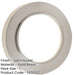 Elegant Satin Nickel Plain Outer Rose Escutcheons Solid Brass Hole Cover-1