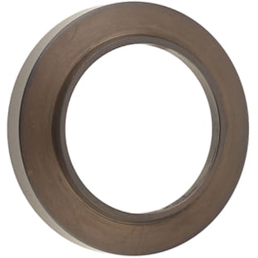 Elegant Chamfered Outer Roses Escutcheons Dark Bronze Finish Solid Brass Hole Cover