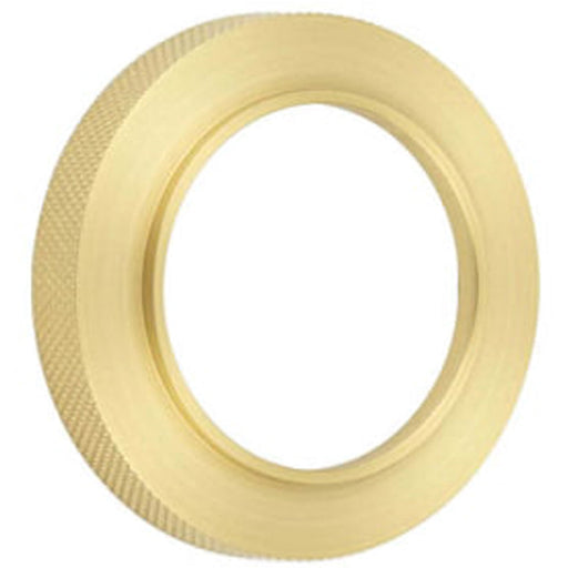 Stylish Knurled Outer Rose Escutcheon Satin Brass Solid Brass Hole Cover