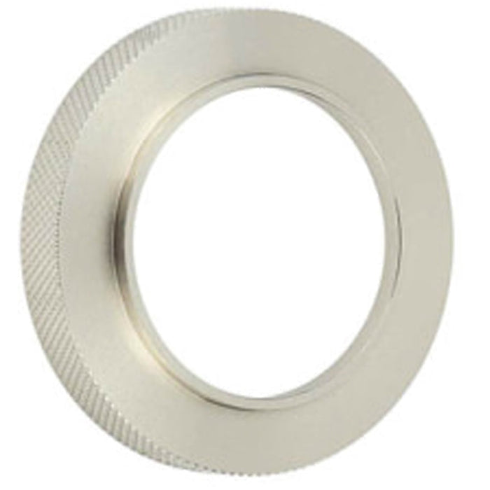 Stylish Knurled Outer Rose Satin Nickel Escutcheons Solid Brass Hole Cover