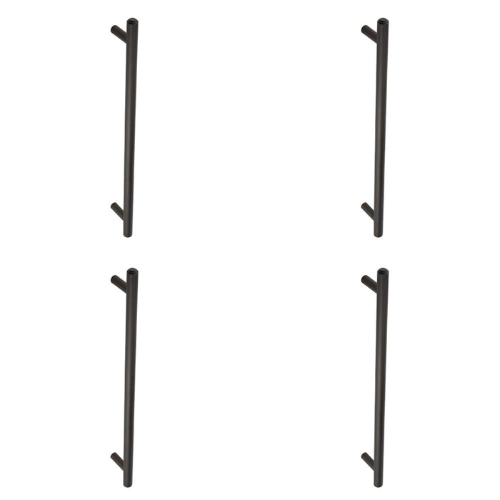 PACK Stylish 425mm Dark Bronze Pull Handle Modern Homes Door Handle
