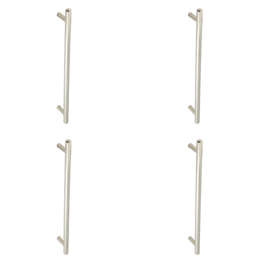 PACK Stylish Polished Nickel Pull Handle 425mm with Unique Design Door Handle