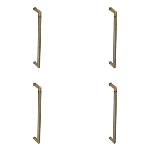 PACK Antique Brass Pull Handle 425mm Cabinets Doors Door Handle
