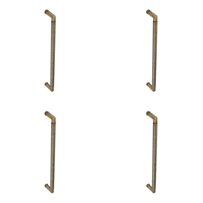 PACK Antique Brass Pull Handle 425mm Cabinets Doors Door Handle