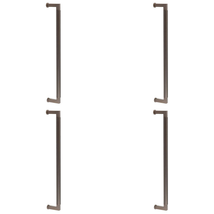 PACK Durable Dark Bronze Pull Handle 425mm Cabinets Doors Door Handle