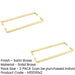 PACK Stylish Satin Brass Pull Handle Cabinets 425mm Door Handle (1)-1