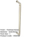 Elegant Polished Nickel Pull Handle 425mm Modern Homes Door Handle-1