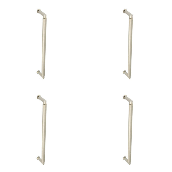 PACK Elegant Polished Nickel Pull Handle 425mm Modern Homes Door Handle