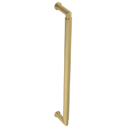 Elegant Satin Brass Pull Handle 425mm Durable Stylish Design Door Handle