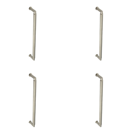 PACK Stylish Satin Nickel Pull Handle 425mm Doors Door Handle