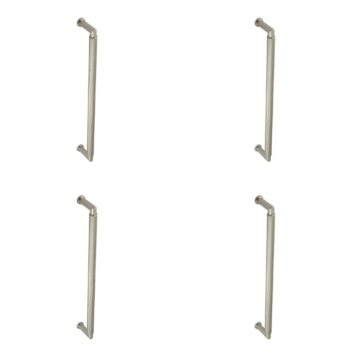 PACK Stylish Satin Nickel Pull Handle 425mm Doors Door Handle