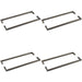 PACK Elegant Dark Bronze Pull Handle 425mm Cabinets Door Handle