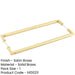 Satin Brass Pull Handle 425mm Cabinets Doors Door Handle-1