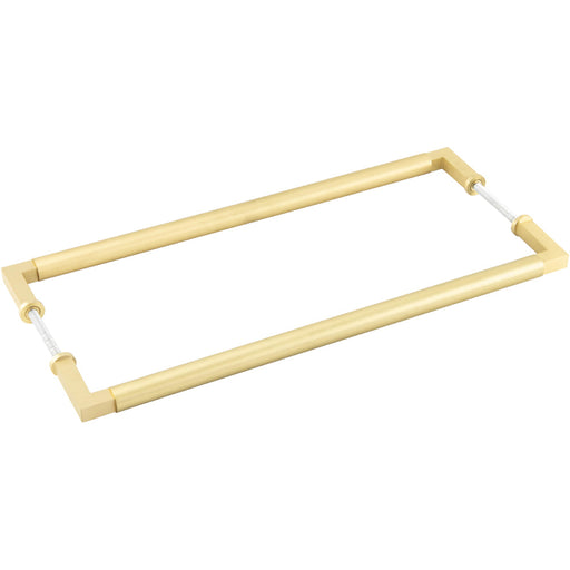 Satin Brass Pull Handle 425mm Cabinets Doors Door Handle