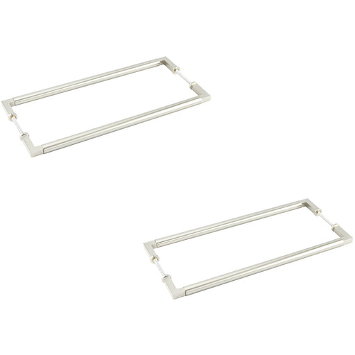 PACK Premium Satin Nickel Pull Handle 20mm Cabinets Doors Door Handle (1)