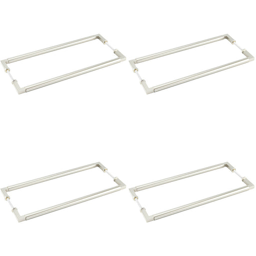 PACK Premium Satin Nickel Pull Handle 20mm Cabinets Doors Door Handle