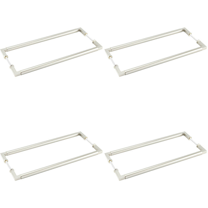 PACK Premium Satin Nickel Pull Handle 20mm Cabinets Doors Door Handle