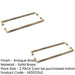 PACK Elegant 425mm Antique Brass Pull Handle Modern Interiors Door Handle (1)-1