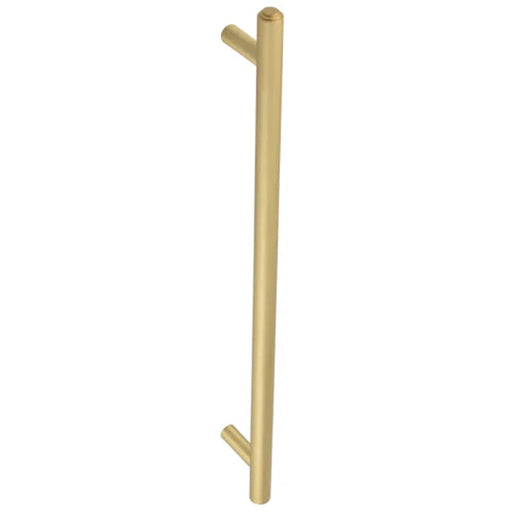 Satin Brass Pull Handle 425mm Stylish Safe Home Decor Door Handle