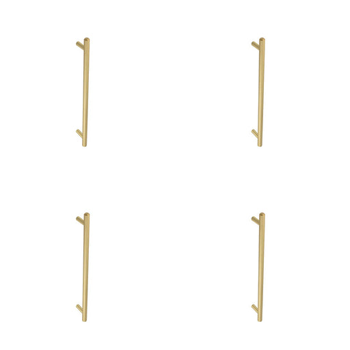 PACK Satin Brass Pull Handle 425mm Stylish Safe Home Decor Door Handle