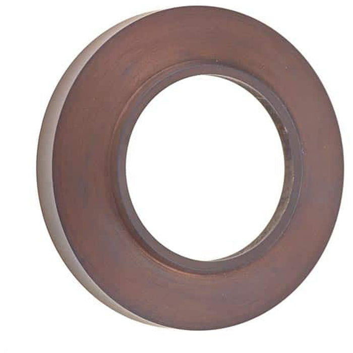 Elegant Chamfered Outer Roses Dark Bronze Grade Door Handle