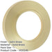 Stylish Chamfered Outer Roses Grade Satin Brass Doors Door Handle-1