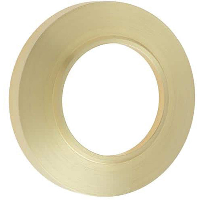 Stylish Chamfered Outer Roses Grade Satin Brass Doors Door Handle